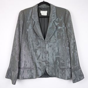 Vtg Giorgio Armani Le Collezioni Bergdorf Goodman Blazer Made In Italy, Sz 46/12